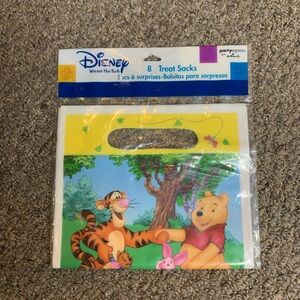 Vintage Disney Winnie The Pooh 8 Treat Sacks Birthday Party Goodie Bags
